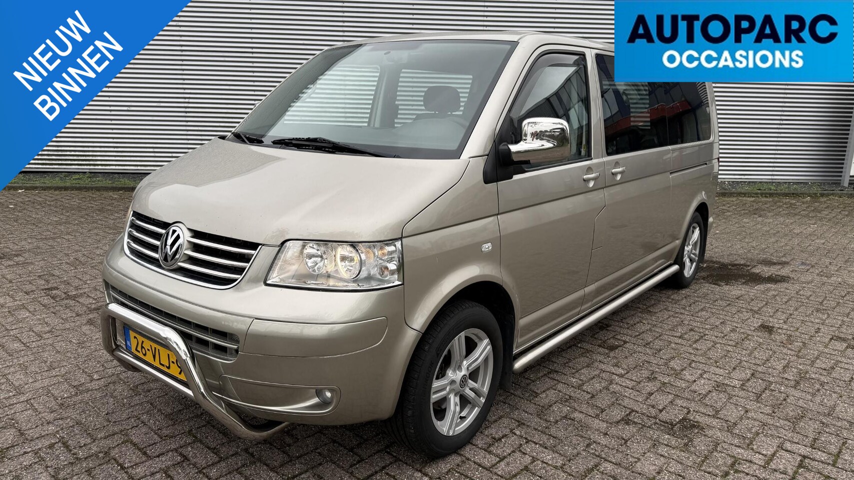 Volkswagen Transporter - 1.9 TDI 340 Trendline DC 1.9 TDI 340 Trendline DC , AIRCO, CRUISE, NAVI, FULL ENGINE REVISIONIST 4325.= EURO 3 MONT - AutoWereld.nl