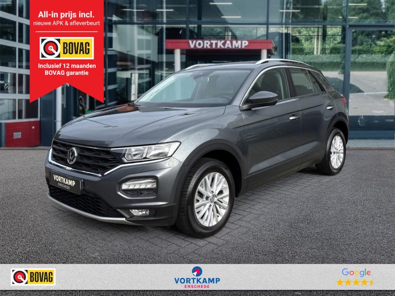 Volkswagen T-Roc - 1.0 TSI STYLE CAMERA/ACC/CLIMA/STOEL+STUURVERW/CARPLAY - AutoWereld.nl