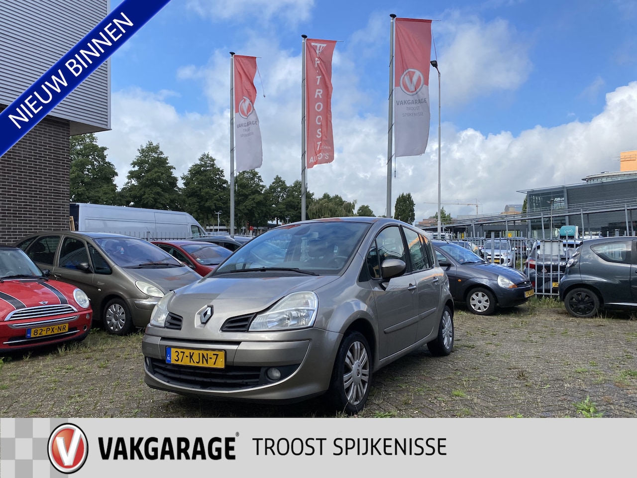Renault Grand Modus - 1.2 TCE Exception 1.2 TCE Exception,Airco Cruisecontrol,Achteruitrijsensoren,Elektrischpakket,Leder/Stofbekl - AutoWereld.nl