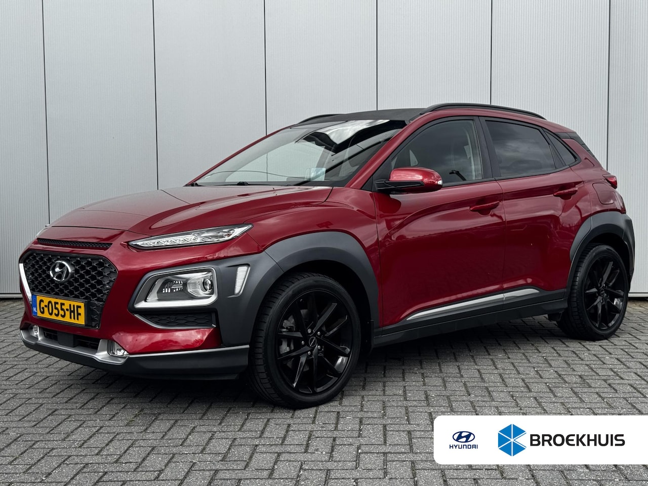 Hyundai Kona - 1.6 GDI HEV Premium / Dealeronderhouden / Lederen Bekleding / Stoel verwarming en Verkoeli - AutoWereld.nl