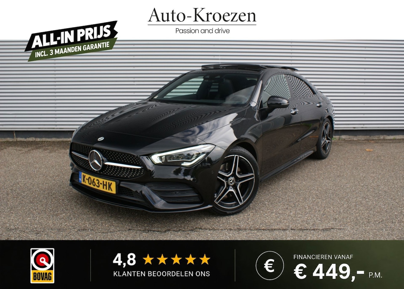 Mercedes-Benz CLA-Klasse - 200 ///AMG Pakket | Pano | Sfeer | Org NL | Night Pakket | Carplay - AutoWereld.nl