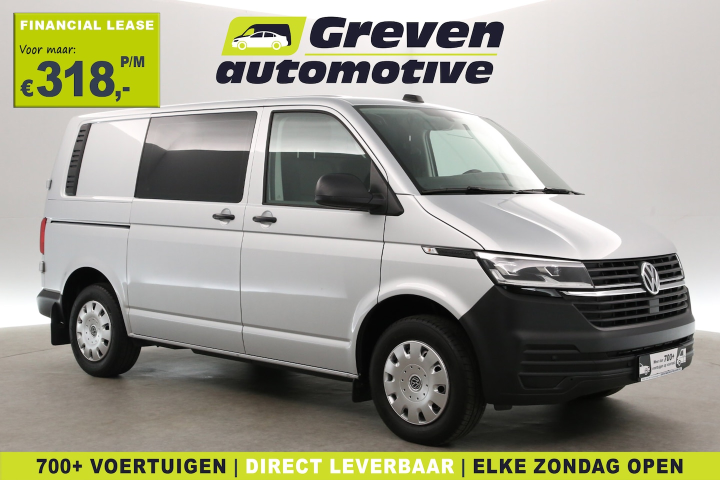 Volkswagen Transporter - 2.0 150PK TDI L1H1 | Automaat | Airco | Cruise | Carplay | Stoelverw. | Parkeersens. - AutoWereld.nl