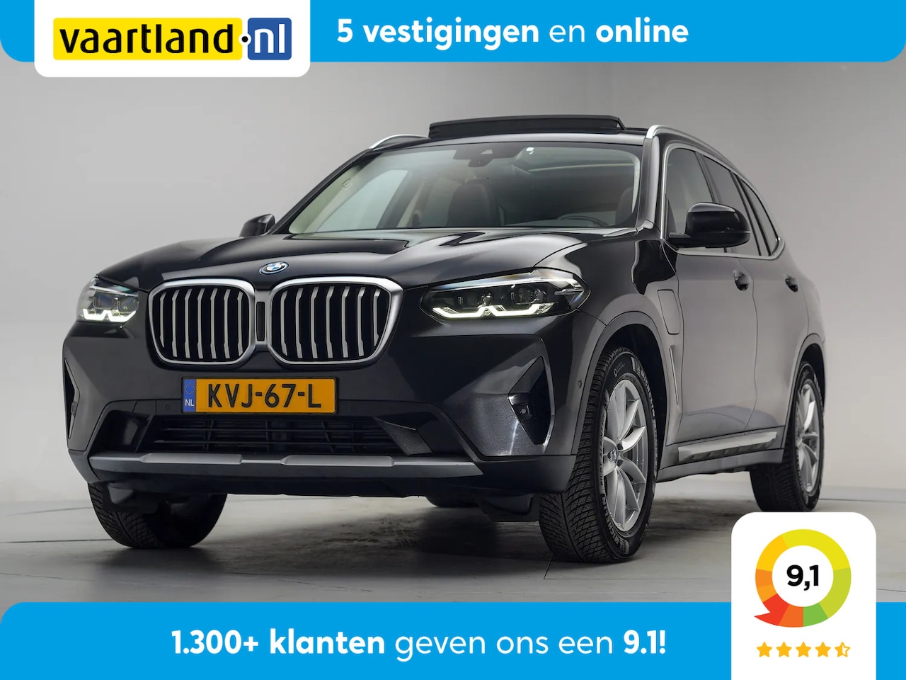 BMW X3 - xDrive 30e Business Edition Facelift Aut. [ Panoramadak Camera Sportstoelen ] - AutoWereld.nl
