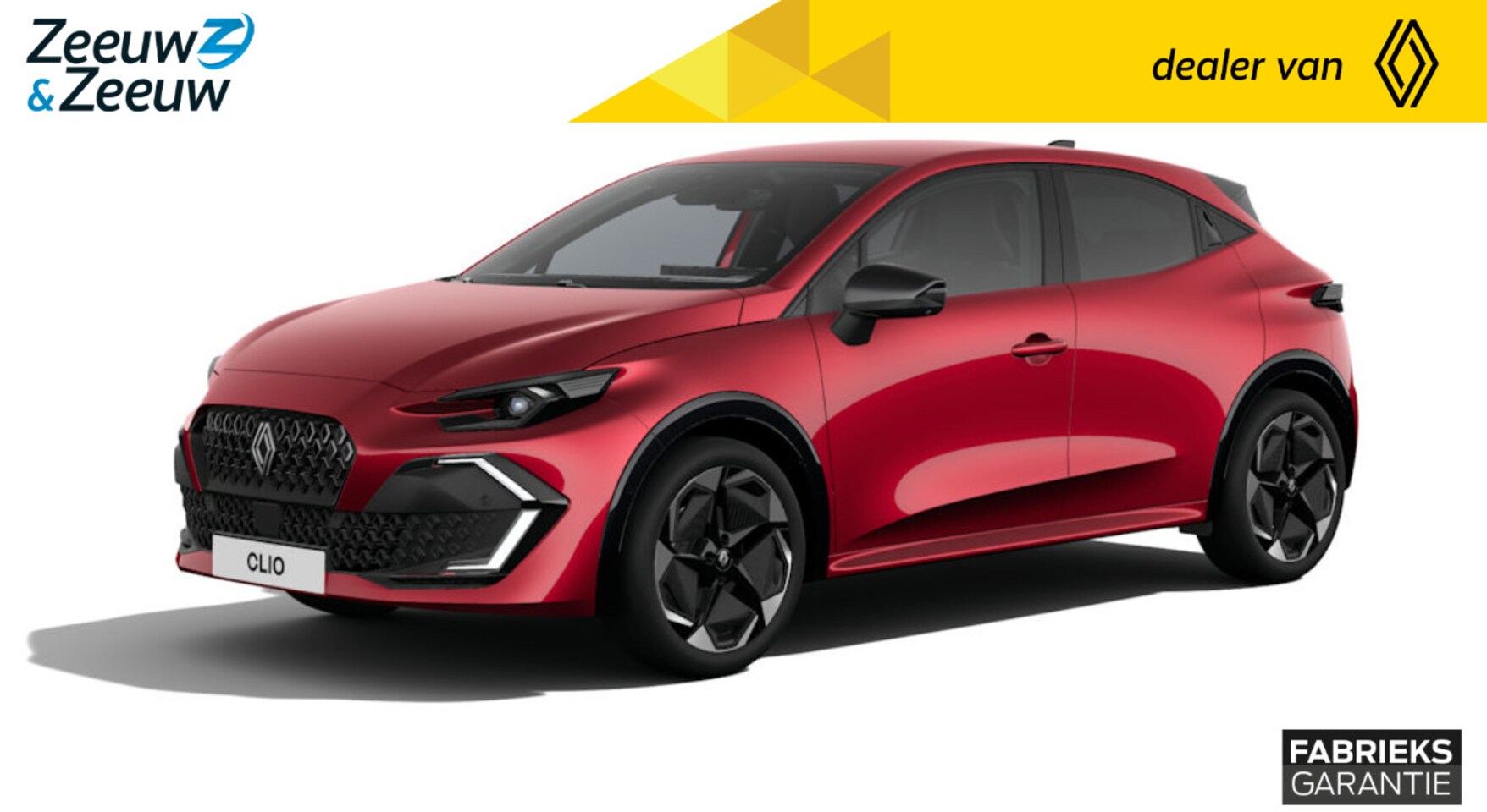 Renault Clio - Hybrid 160 techno | NU met €1.800,- Zeeuw & Zeeuw voorraadkorting  | 5 jaar Gratis Garanti - AutoWereld.nl