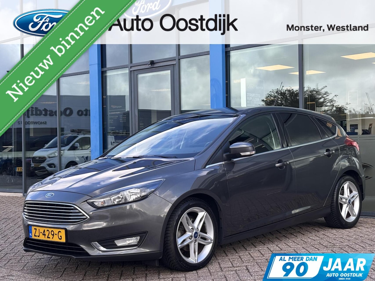 Ford Focus - 1.0 Titanium Edition 125PK NIEUWE DISTRIBUTIERIEM!! Cruise Navi Stoelverwarming Verwarmde - AutoWereld.nl
