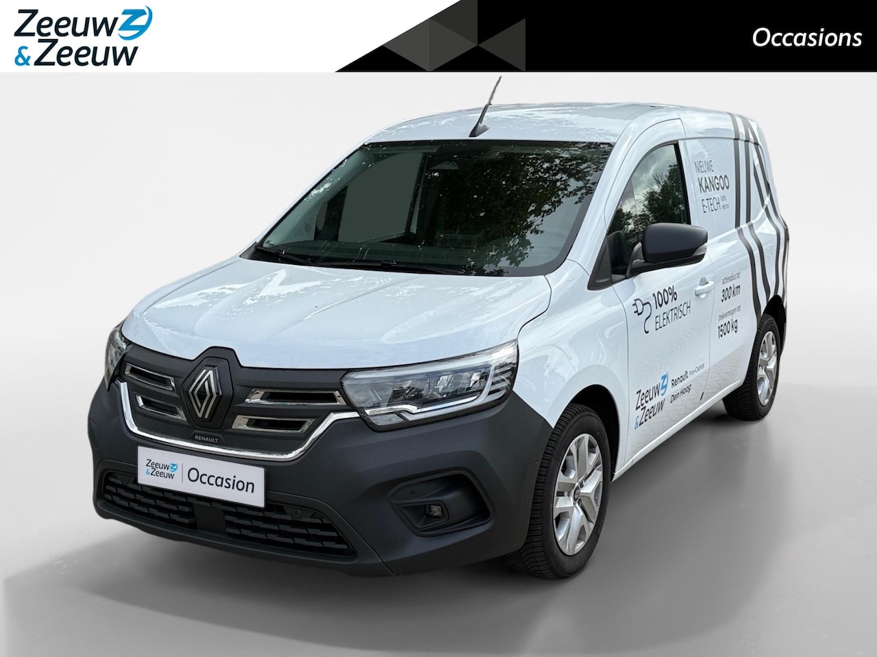 Renault Kangoo E-Tech - Extra L1 44 kWh AUTOMAAT AIRCO CAMERA PARKEERSENSOREN CRUISE CONTROLE TREKHAAK CLIMATE CON - AutoWereld.nl