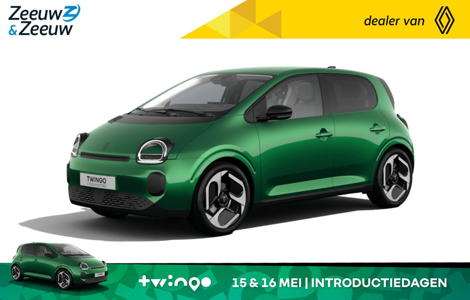 Renault Twingo - urban range evolution 27.5 kWh * NU IN DE SHOWROOM * Gratis 5 jaar garantie tot 100.000km - AutoWereld.nl