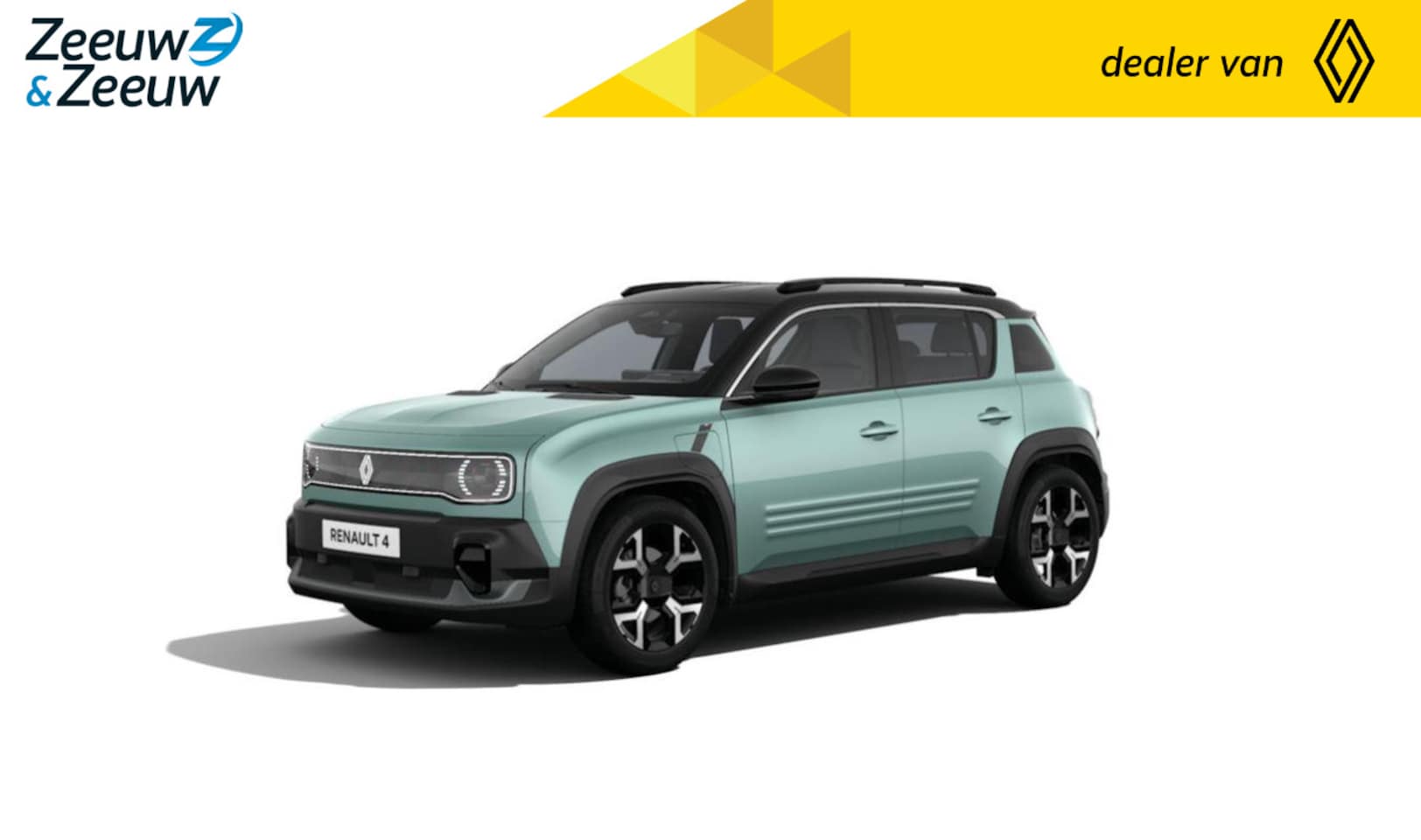 Renault 4 - comfort range techno 52 kWh | € 2500,- Introductiekorting | Adaptive cruise control | One - AutoWereld.nl