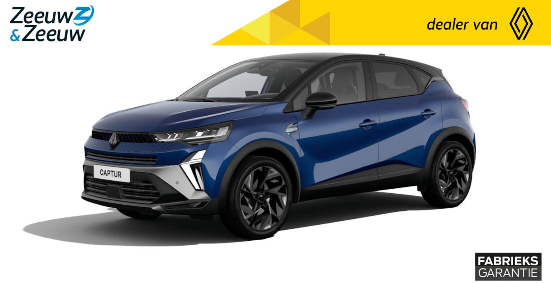 Renault Captur - 1.8 E-Tech full hybrid 160 esprit Alpine Nu leverbaar met €2.000,- EXTRA Zeeuw & Zeeuw kor - AutoWereld.nl