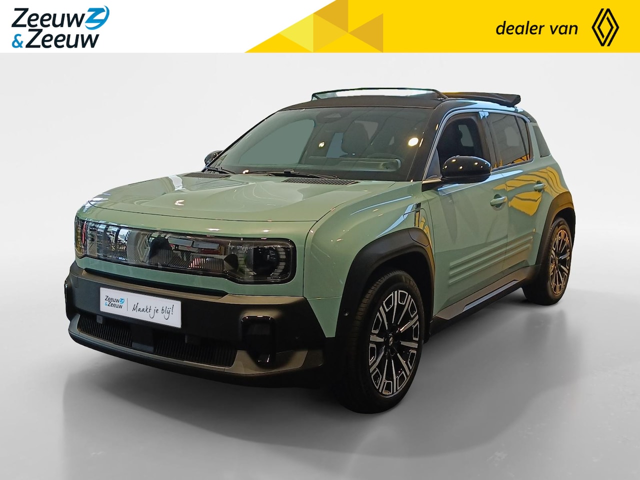 Renault 4 - comfort range iconic canvas dak 52 kWh | Harman Kardon | Pack Advanced Driving Assist | Ui - AutoWereld.nl