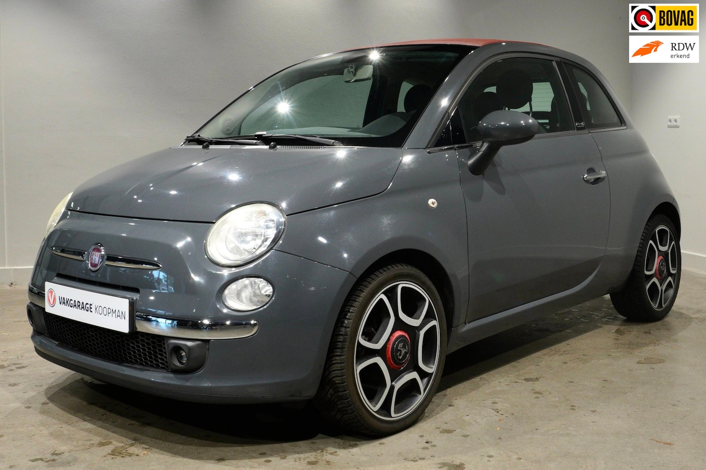 Fiat 500 C - 1.2 Lounge Automaat|Carplay|Airco - AutoWereld.nl