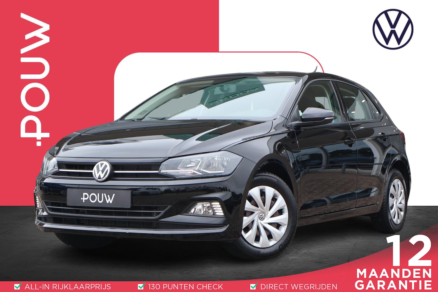 Volkswagen Polo - 1.0 TSI 95pk Comfortline | Navigatie | Carplay | Adaptive Cruise - AutoWereld.nl