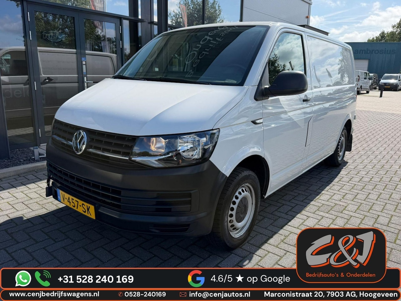 Volkswagen Transporter - 2.0 TDI L1H1 Comfortline achter schade l airco l BTW - AutoWereld.nl