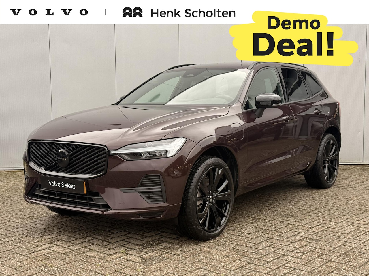 Volvo XC60 - T6 Plug-in hybrid AWD AUT8 350PK Essential | Demo deal | Black Edition | 21" Lichtmetalen - AutoWereld.nl