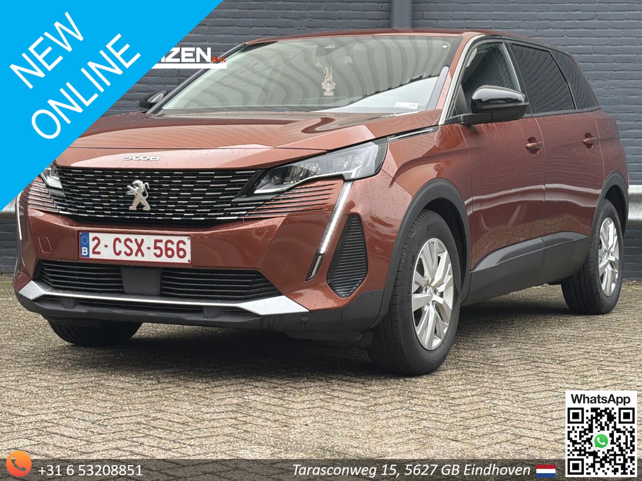 Peugeot 5008 - 1.2 PureTech Active Pack | € 9.450,- NETTO! | 7 Persoons | Camera | Cruise | Climate | Nav - AutoWereld.nl