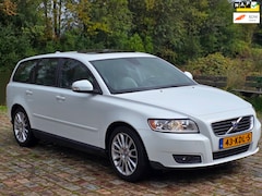 Volvo V50 - 1.6D S/S 1e eigenaar uniek km org nl auto leerbekeleding stoelverwarming airco cruis contr