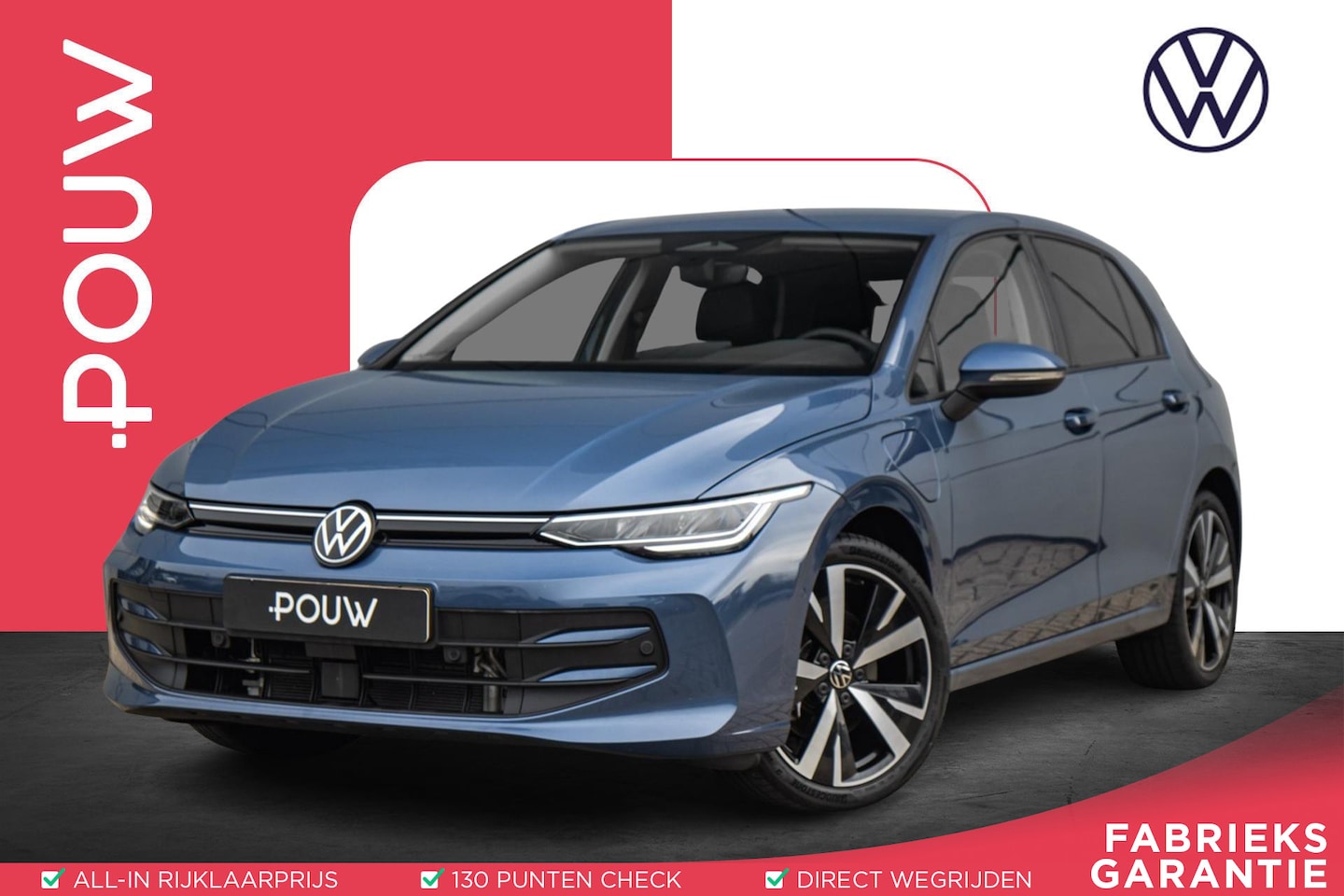 Volkswagen Golf - 1.5 eHybrid 204pk Life Edition | Trekhaak | Ergo Active Stoel | Achteruitrijcamera | 18'' - AutoWereld.nl