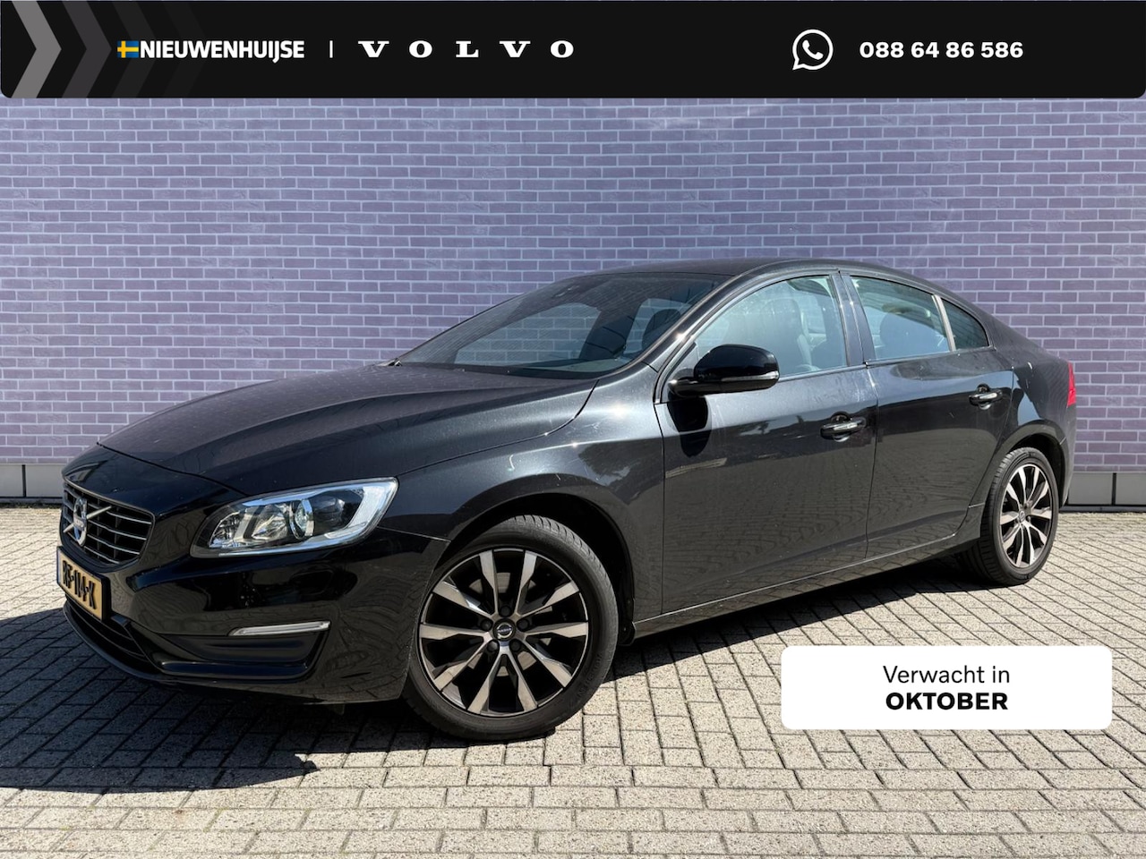 Volvo S60 - 1.5 T2 Polar+ Dynamic | Achteruitrijcamera | Parkeersensoren | Bi-Xenon Adaptief | Lederen - AutoWereld.nl