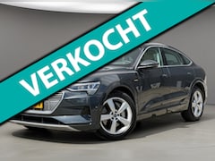 Audi e-tron Sportback - 55 quattro Business edition Plus 95 kWh|SOH 93%|Luchtvering|Leder|HUD|Trekhaak|3D-camera|M