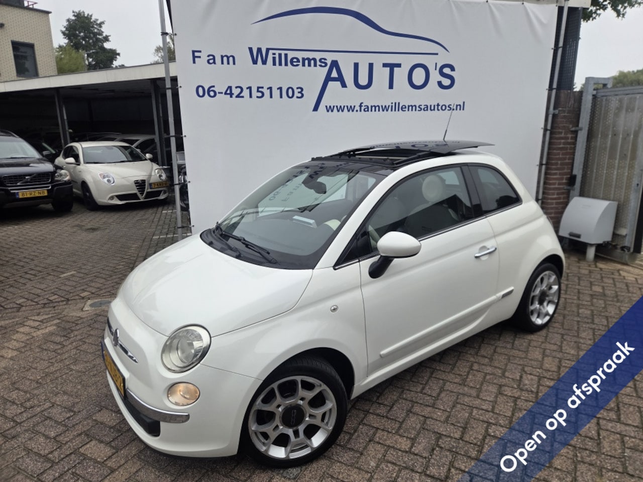 Fiat 500 - 1.2 Cima Opendak Camera Automaat - AutoWereld.nl