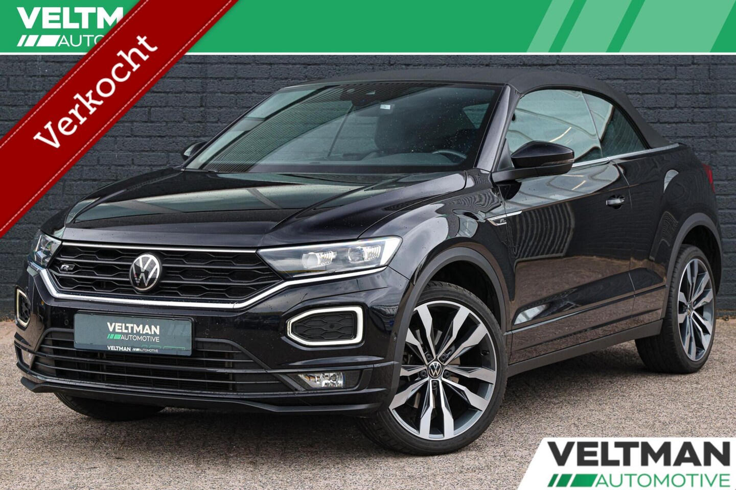 Volkswagen T-Roc Cabrio - 1.5 TSI R-Line ACC VIRTUAL COCKPIT STOELVERWARMING AUTOMAAT CAMERA - AutoWereld.nl