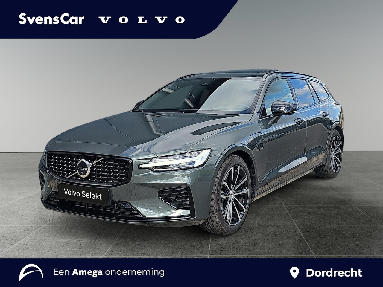 Volvo V60 - 2.0 T8 Plug-in hybrid AWD Plus Dark | Head-up Display | Trekhaak | 360 Camera | Panoramada - AutoWereld.nl