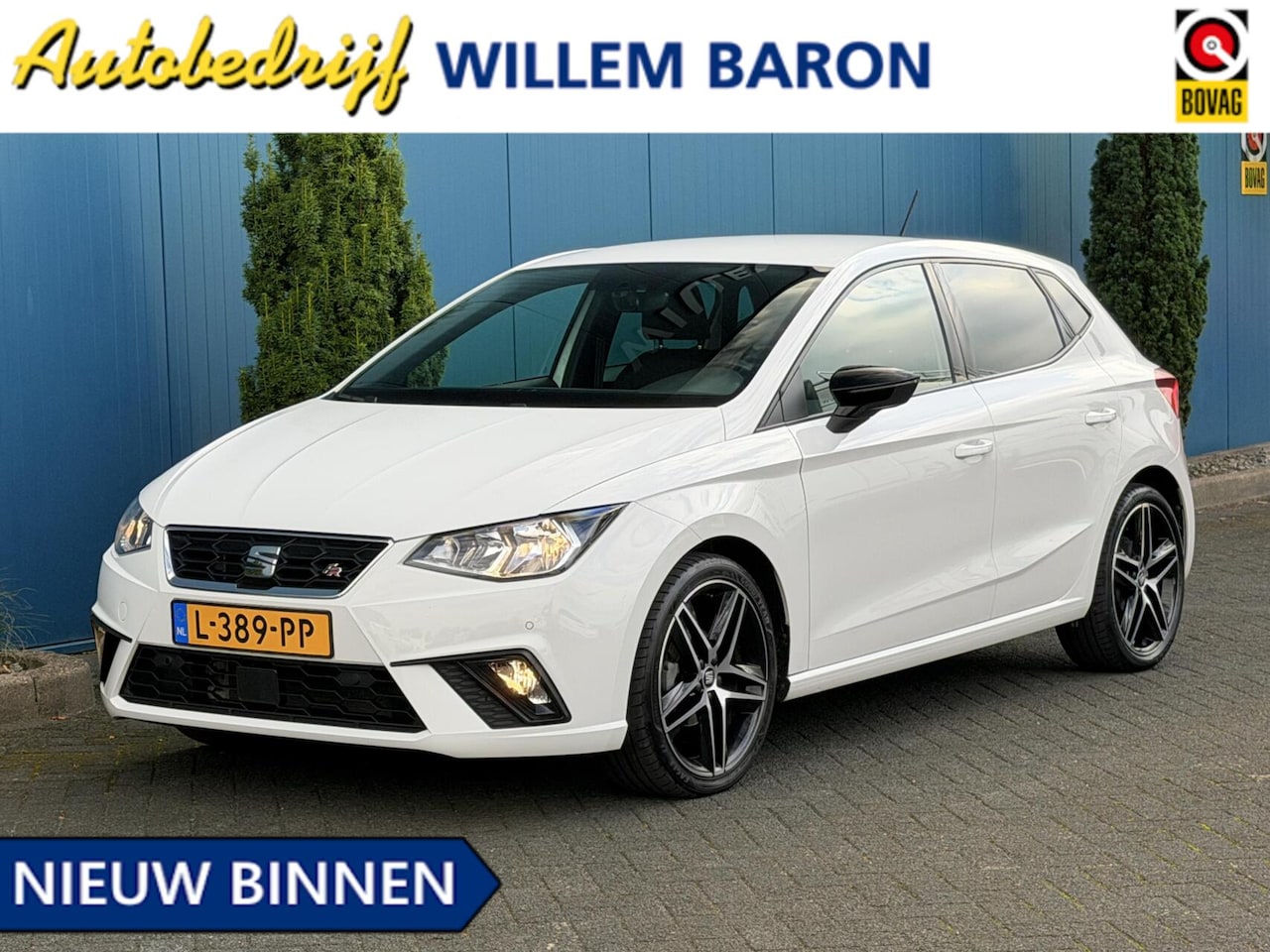 SEAT Ibiza - 1.0 TSI FR Business Intense CARPLAY | CAM | 18"LMV | CRUISE | NAV | CAM | PDC | NAP | 1'EI - AutoWereld.nl