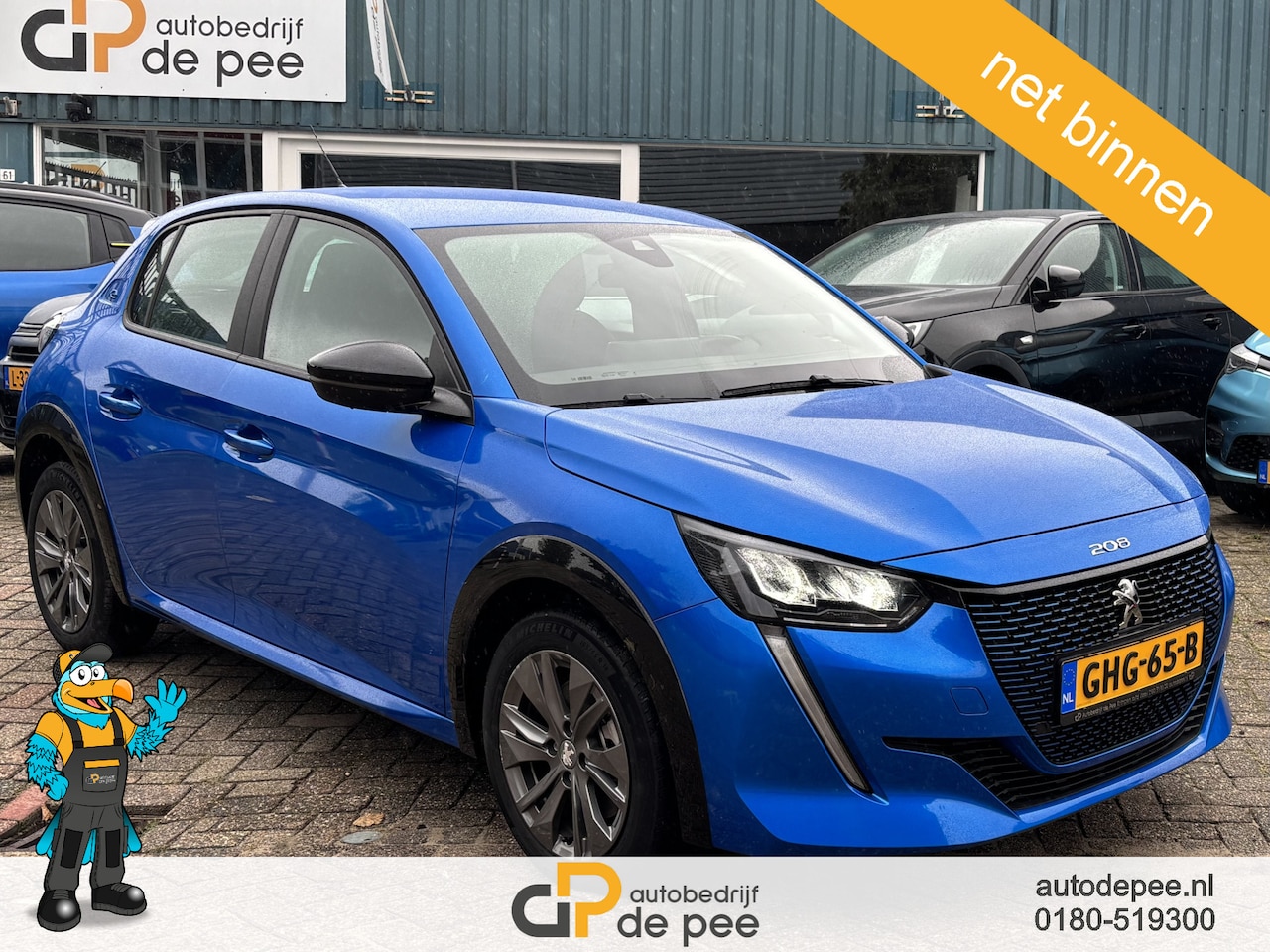 Peugeot e-208 - EV Active Pack 50 kWh GARANTIE/CCS/STOELVERW./CRUISE/CLIMA/CARPLAY/PARKEERSENS./LICHTMETAA - AutoWereld.nl