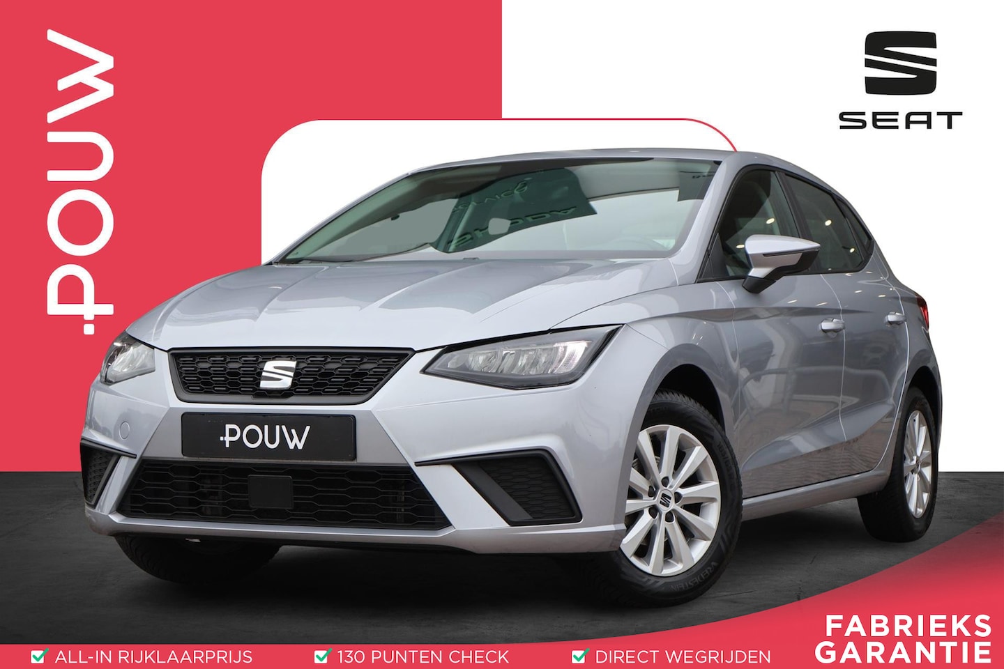 SEAT Ibiza - 1.0 EcoTSI 95pk Style | Carplay | PDC | DAB Radio | Cruise Control - AutoWereld.nl