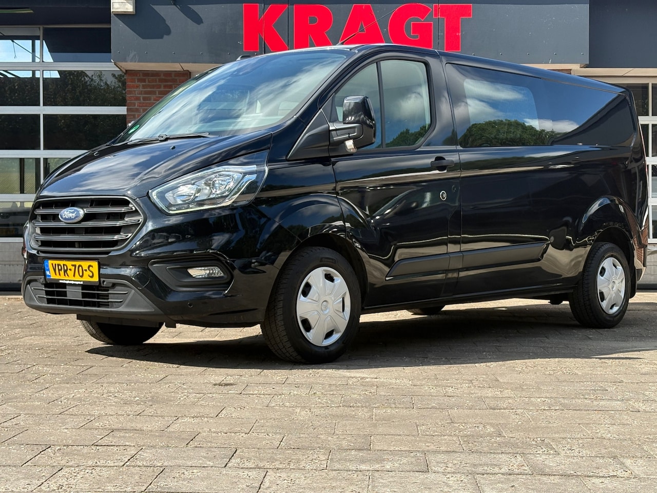 Ford Transit Custom - 320 2.0 TDCI L2H1|DUBBELCABINE|trekhaak 2800KG|achteruitrijcamera|apple carplay|cruise|air - AutoWereld.nl