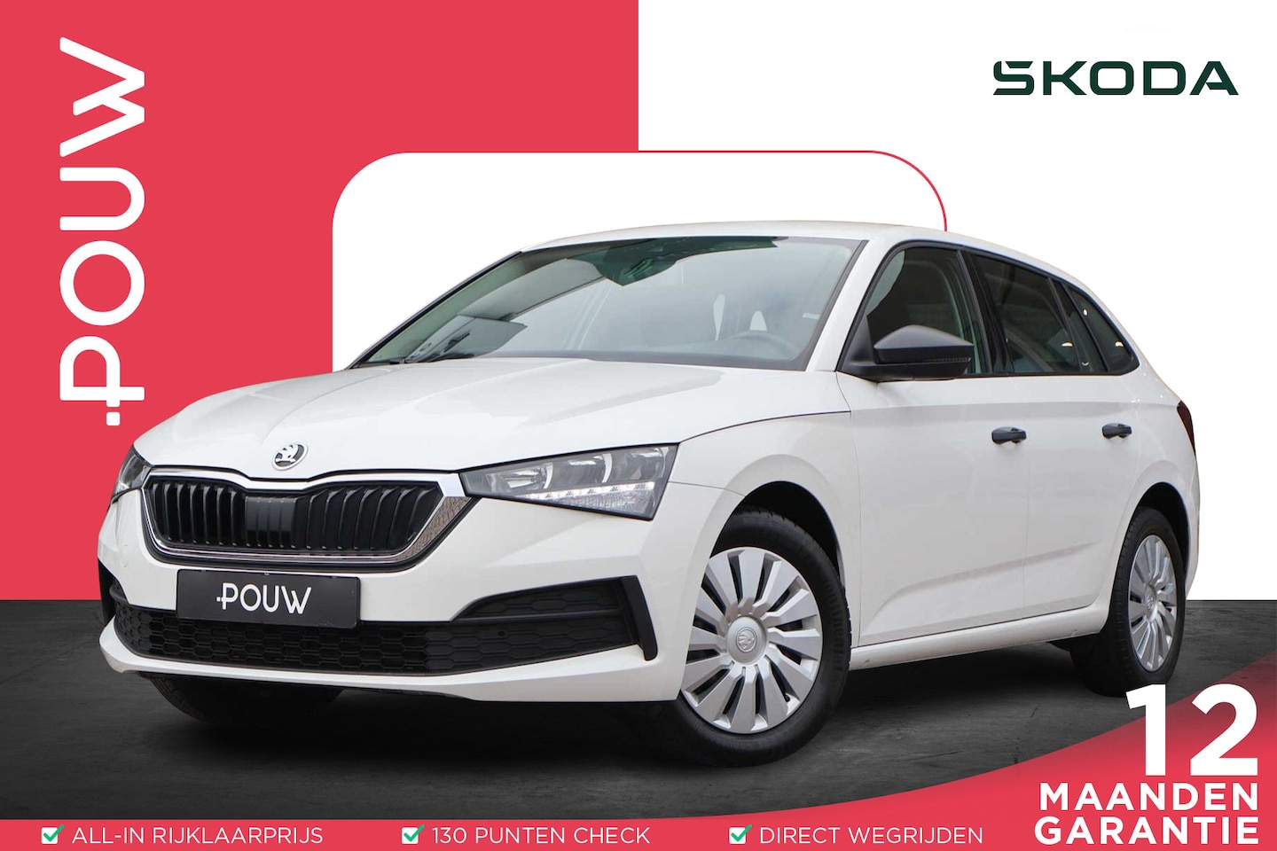 Skoda Scala - 1.0 TSI 95pk Active | Carplay | PDC | Cruise Control | DAB Radio - AutoWereld.nl