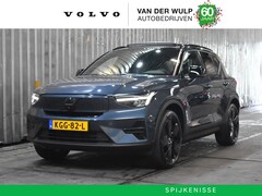 Volvo EX40 - Twin 408pk/82kWh Black Edition Ultra Europa | Trekhaak | Stoelverwarming |
