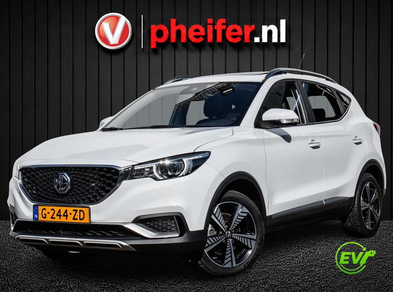 MG MG ZS EV - Luxury 45 kWh SOH 87% Camera/ Elek. panoramadak/ Lederen int./ Stoelverwarming/ Carplay/ N - AutoWereld.nl