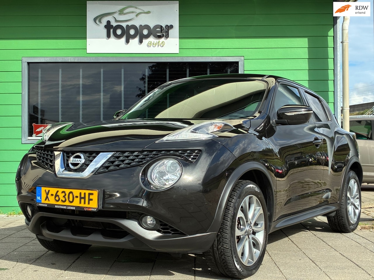 Nissan Juke - 1.2 DIG-T S/S Acenta|Camera|Navigatie|CruiseControl|Climatronic|CarPlay|Trekhaak| - AutoWereld.nl