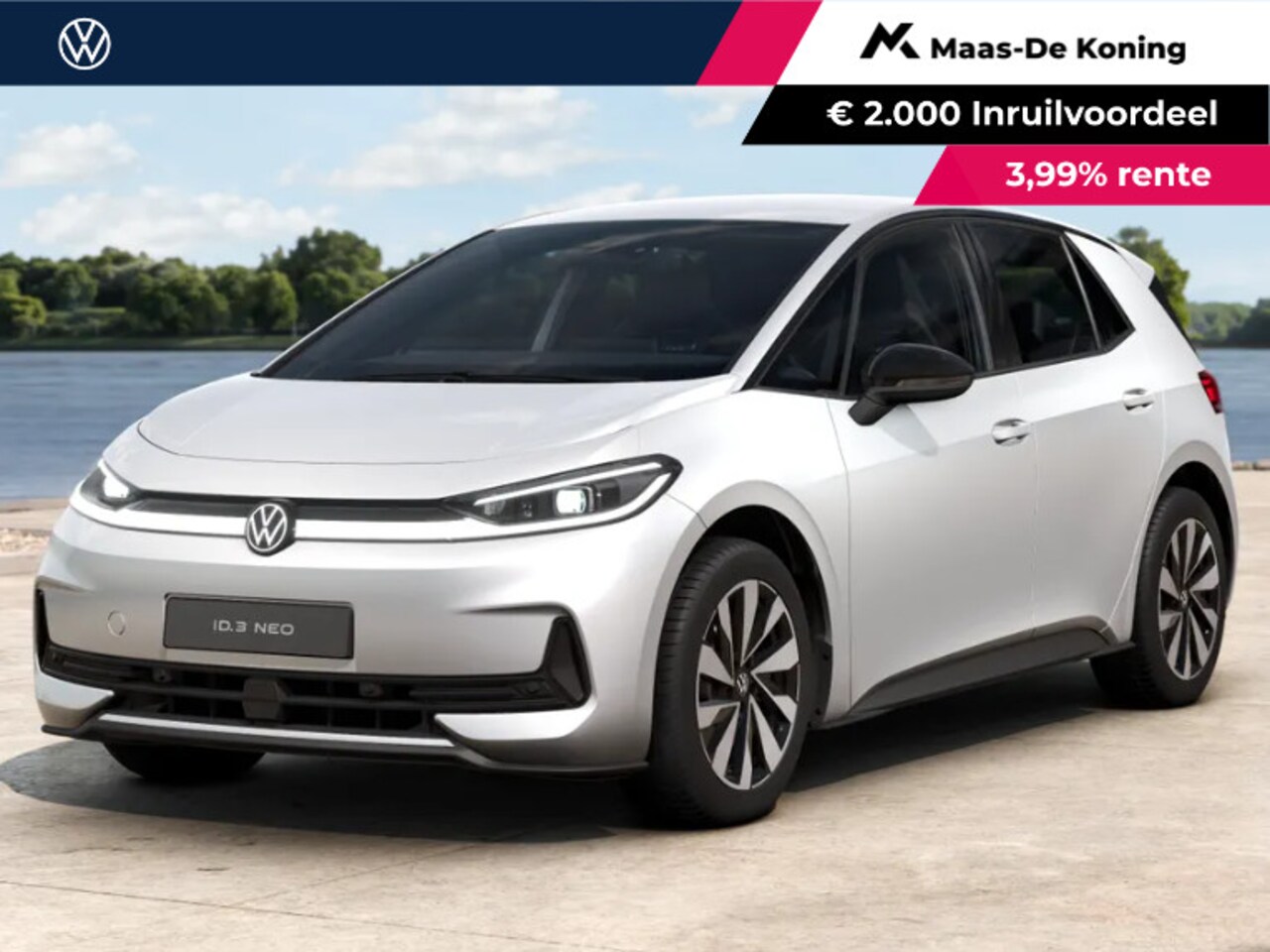 Volkswagen ID.3 Neo - Life 50 kWh accu 170 PK Elektr. aandrijving · Comfort Pakket · Steunhaak voor fietsendrage - AutoWereld.nl