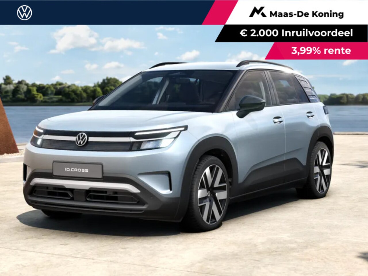 Volkswagen ID.Cross - Life 52 kWh accu, 211 PK · Comfort Pakket · Multimedia Pakket · Zijruiten achter en achter - AutoWereld.nl