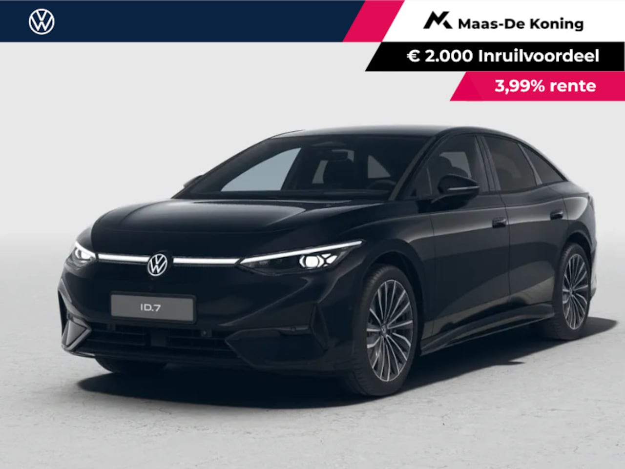 Volkswagen ID.7 - Limited Edition Plus 77 kWh accu 286 PK · Achteruitrijcamera · Draadloze telefoonlader · - AutoWereld.nl