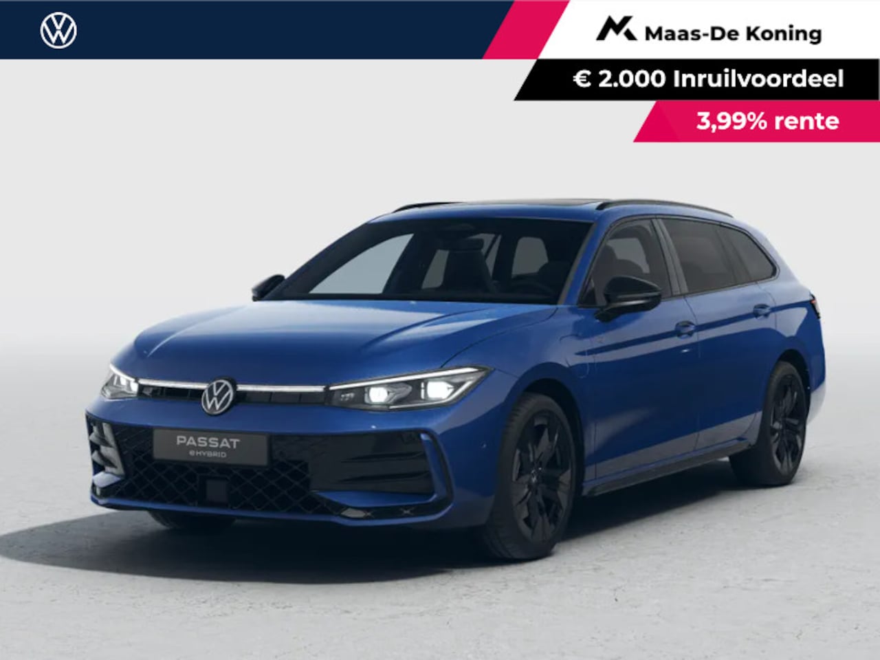 Volkswagen Passat Variant - R-Line Edition 1.5 eHybrid 204 PK 6 versn. DSG - AutoWereld.nl