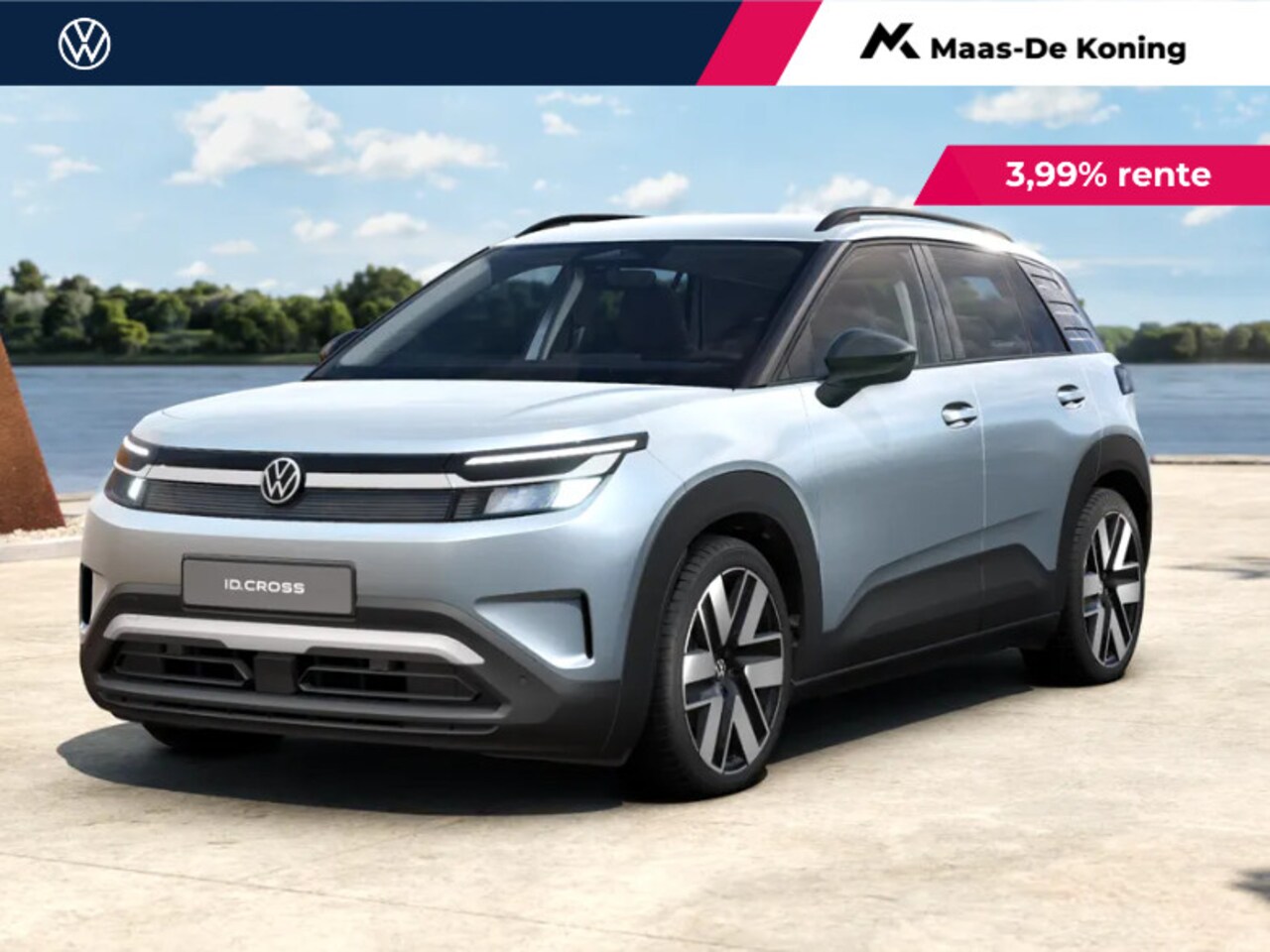 Volkswagen ID.Cross - Life 52 kWh accu, 211 PK · Comfort Pakket · Multimedia Pakket · Zijruiten achter en achter - AutoWereld.nl
