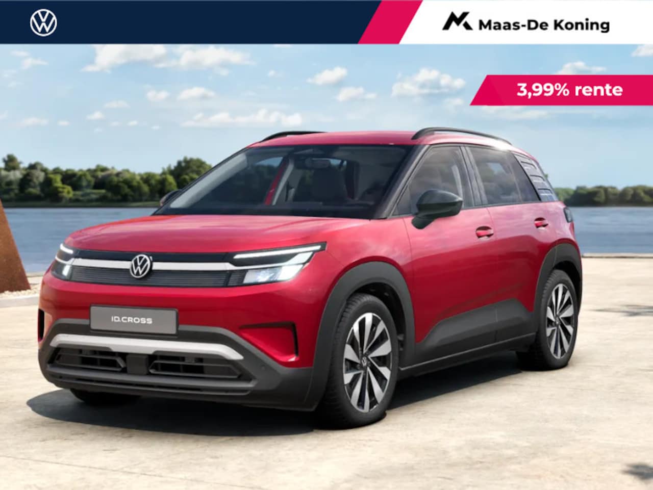 Volkswagen ID.Cross - Life 52 kWh accu, 211 PK · Comfort Pakket · Zijruiten achter en achterruit getint · - AutoWereld.nl