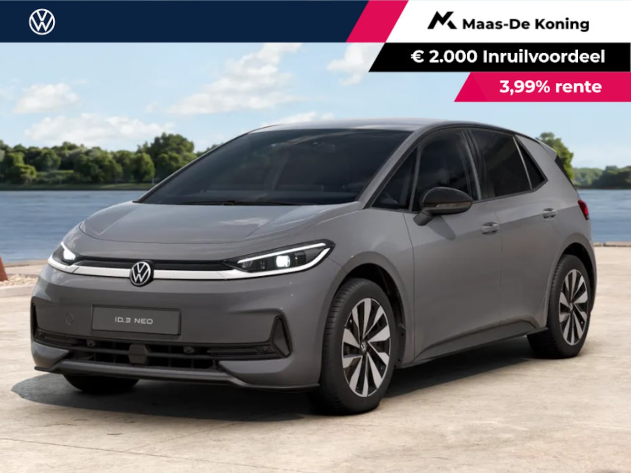 Volkswagen ID.3 Neo - Life 50 kWh accu 170 PK Elektr. aandrijving · Comfort Pakket · Zijruiten achter en achterr - AutoWereld.nl