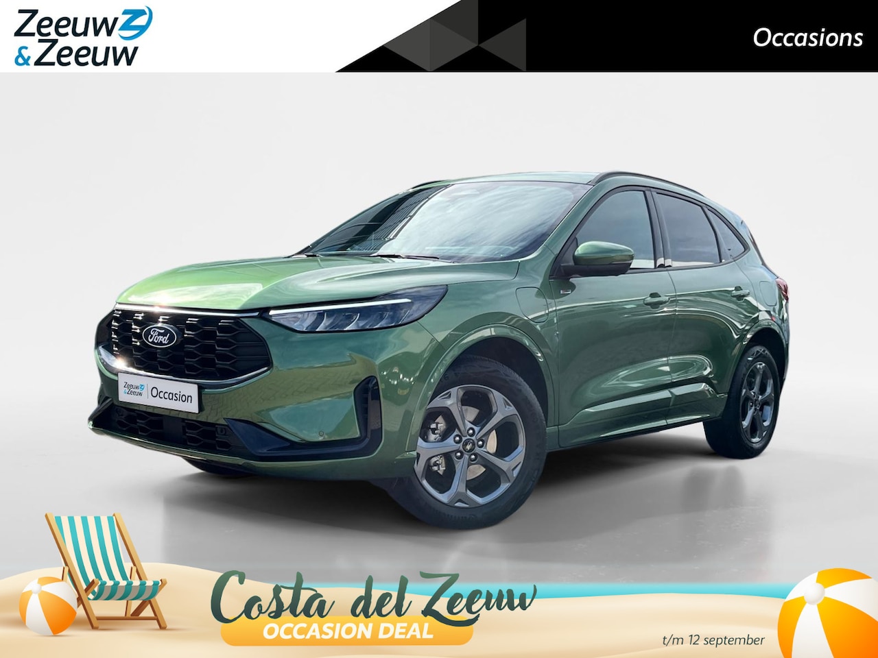 Ford Kuga - 2.5 PHEV ST-Line | Adaptieve Cruise Control | Stoel/Stuur/Voorruitverwarming | navigatie | - AutoWereld.nl