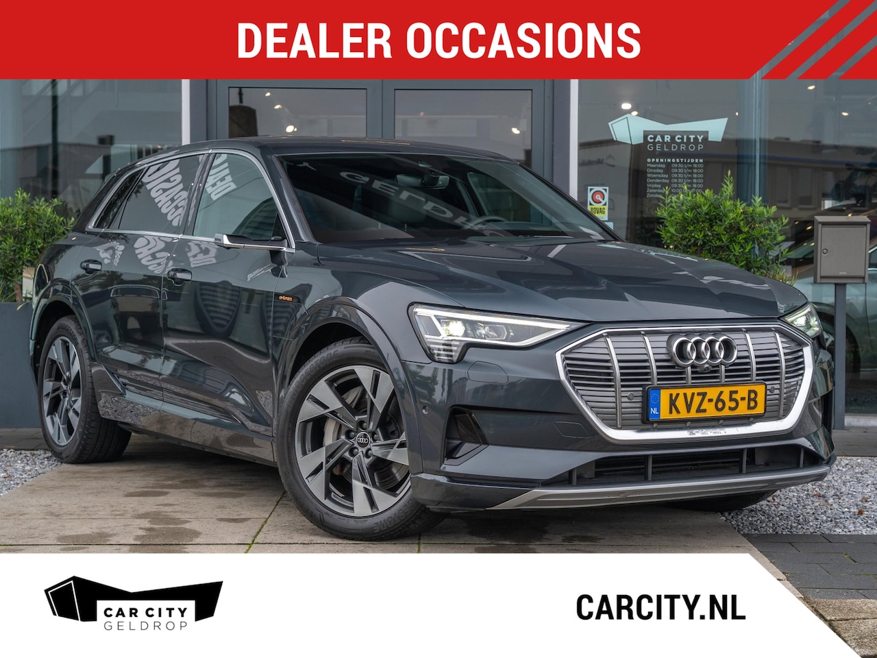 Audi e-tron - 55 quattro 408pk S edition 95 kWh | Fabrieksgarantie 01-2028 | Nightvision | 360 Camera - AutoWereld.nl