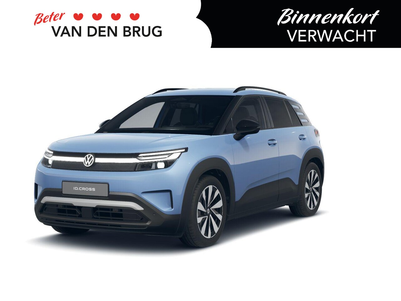 Volkswagen ID.Cross - Style 52 kWh | Trekhaak | Ruiten Getint | 5 jaar onderhoud inclusief | Matrix-Led | Keyles - AutoWereld.nl