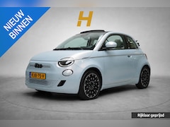 Fiat 500e - Cabrio La Prima by Bocelli 42 kWh | SoH 94, 9% | Navigatie | Carplay | Camera | Stoelverwa
