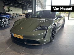 Porsche Taycan Sport Turismo - 79 kWh | PANORAMA | PTS COLOR BLACK OLIVE | BIJRIJDERS DISPLAY | 95 % SOH | ELECTRIC SOUND