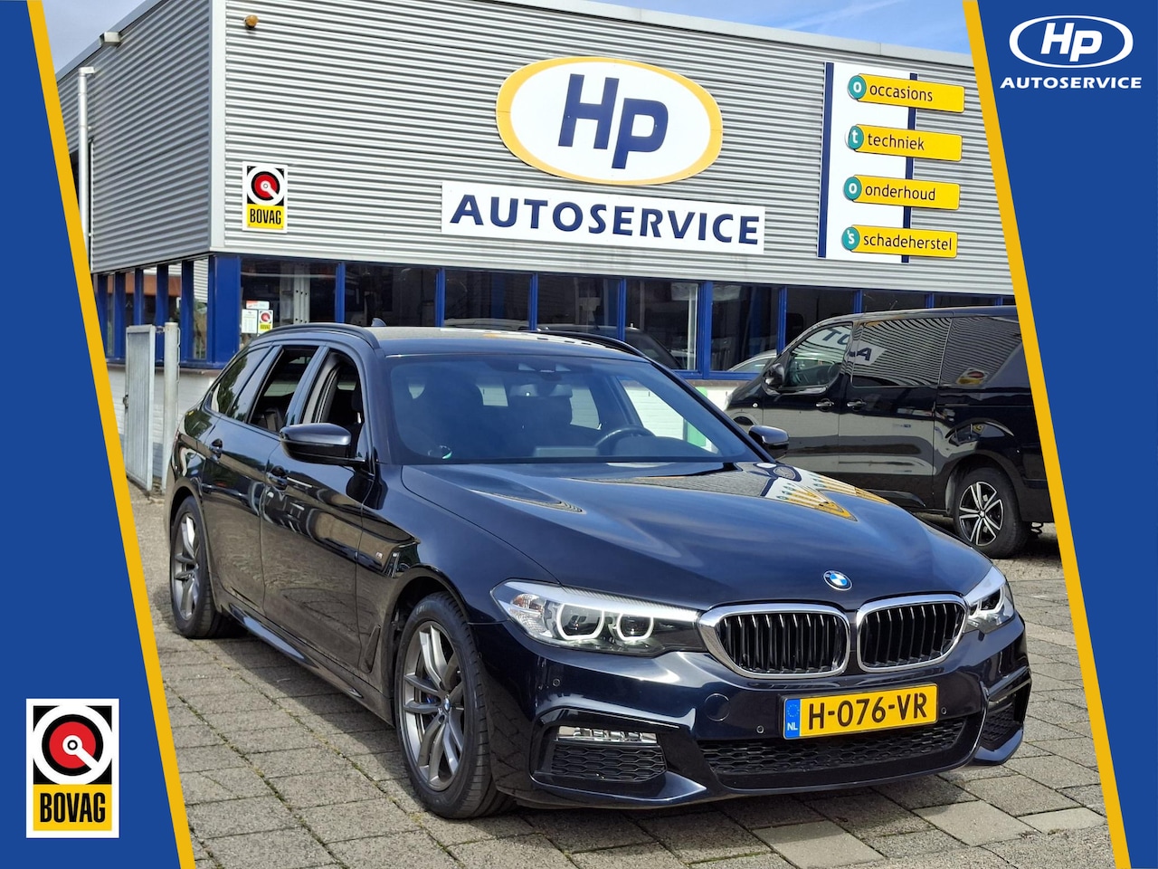 BMW 5-serie Touring - 530i High Executive M-Sportpakket Trekhaak Afneembaar 18inch Breedset Elek.Achterklep Elek - AutoWereld.nl
