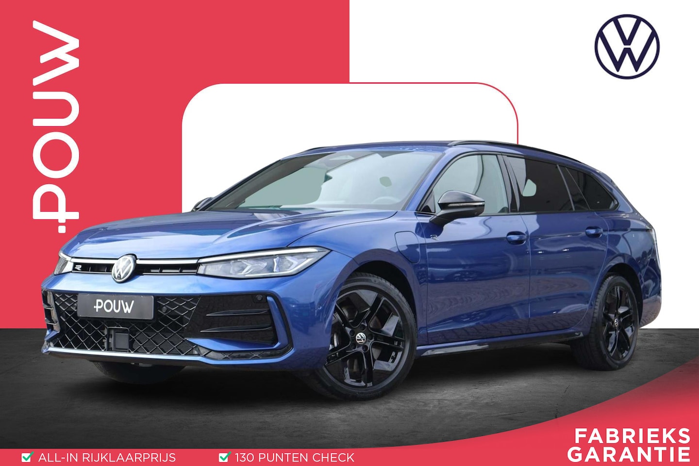 Volkswagen Passat Variant - 1.5 eHybrid 272pk R-Line Edition | SoH 99% | Trekhaak | 360 Camera | Head-up | Stoelmemory - AutoWereld.nl