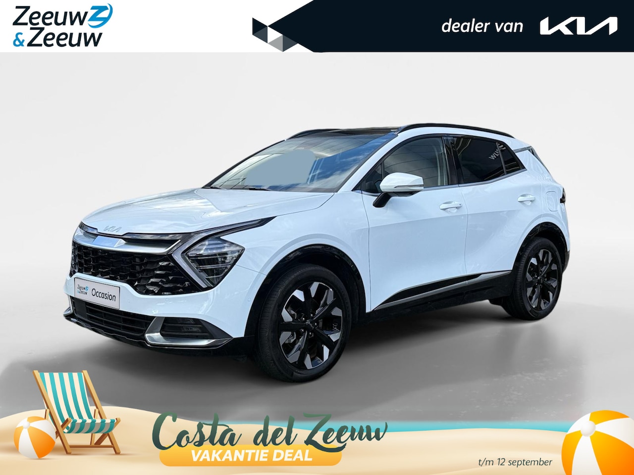 Kia Sportage - 1.6 T-GDi PHEV DynamicPlusLine | Airco | Navi | 360 Camera | LM Velgen | Panoramadak | Sto - AutoWereld.nl