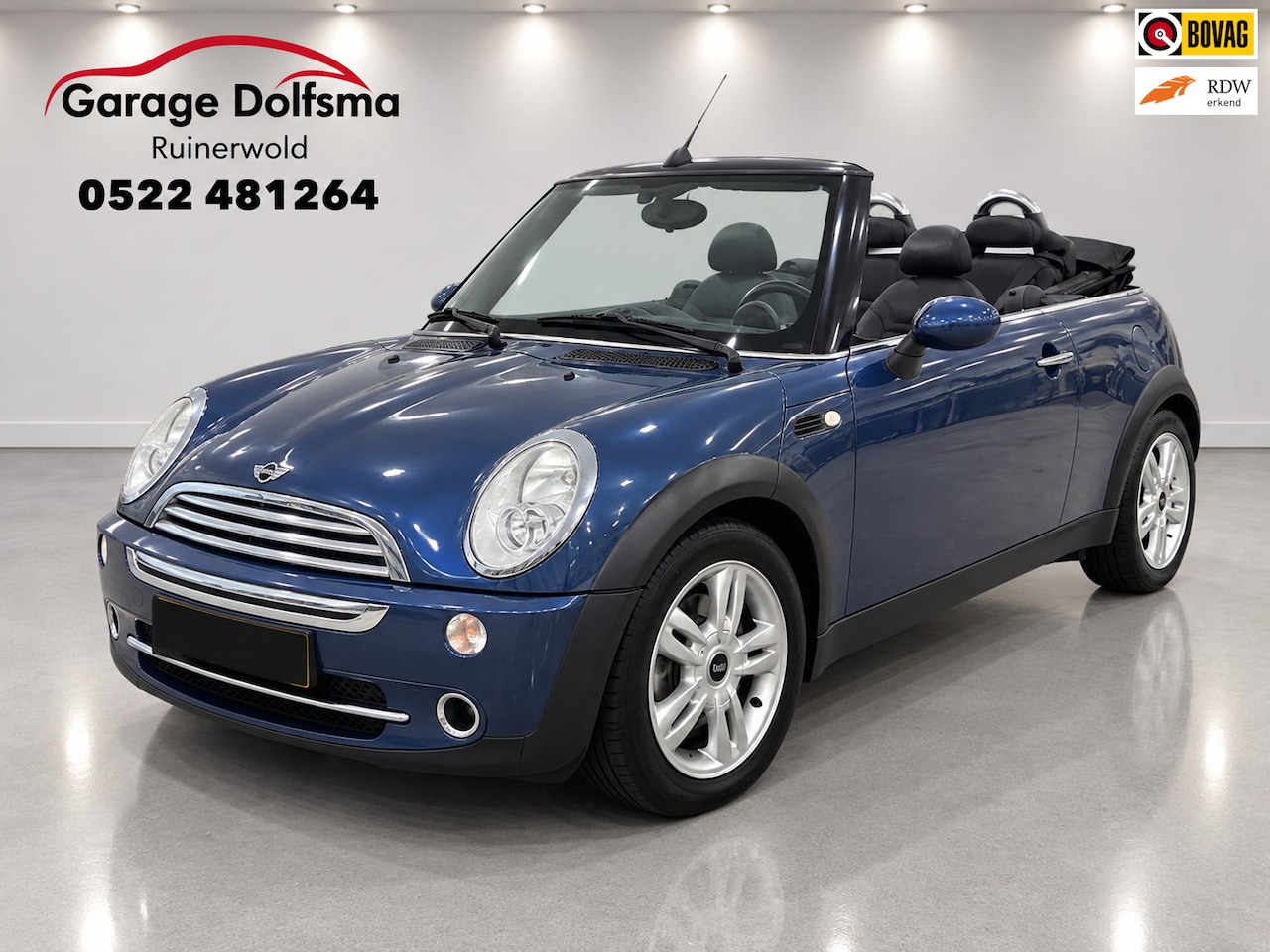 MINI Cabrio - 1.6 Cooper-inruil voordeel- rijdt goed - - AutoWereld.nl